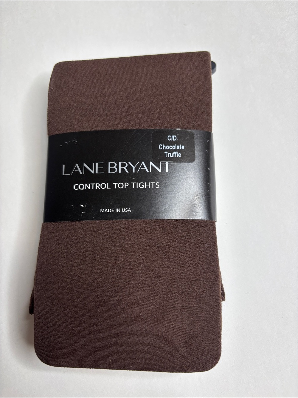 Lane Bryant Brown Chocolate Truffle Control Top Tights
